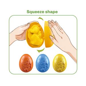 ชุดแป้งโดว์ของเล่นรูปไดโนเสาร์พร้อมไฟและเสียงดนตรีอุปกรณ์เสริม21ชิ้นสำหรับเด็ก2025 - Product Image 5