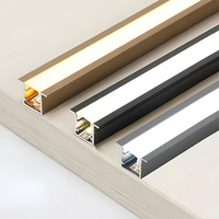 Lampes encastrées sans soudure pour sous-armoires, 12V, 30cm, 50cm, 1m, longueur personnalisée, bande lumineuse LED linéaire pour étagère