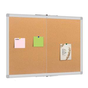 <span class=keywords><strong>Tableau</strong></span> d'affichage mural suspendu pour bureau <span class=keywords><strong>Tableau</strong></span> en liège décoratif pliable - Product Image 2