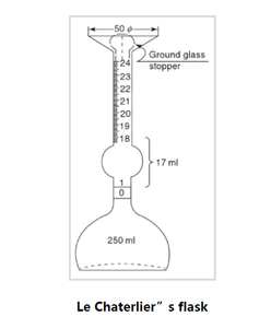 الأكثر مبيعًا Le ثريا جاذبية محددة قارورة للجاذبية النوعية للأسمنت الهيدروليكي الرمال الجير اختبار الجاذبية النوعية - Product Image 2