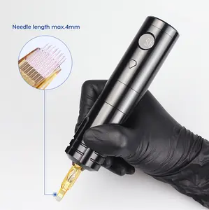 2021 hot sale Free Shipping OEM Power Cartridge Rotary Tattoo Pen Professional wireless tattoo machine 4mm