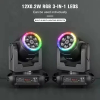 Luz de Cabeza Móvil Profesional con 6 Ojos de Abeja, Láser Verde, LED RGB, Rotación de 360°, Estroboscópica, Control DMX512/RDM/Sonido, 50000h