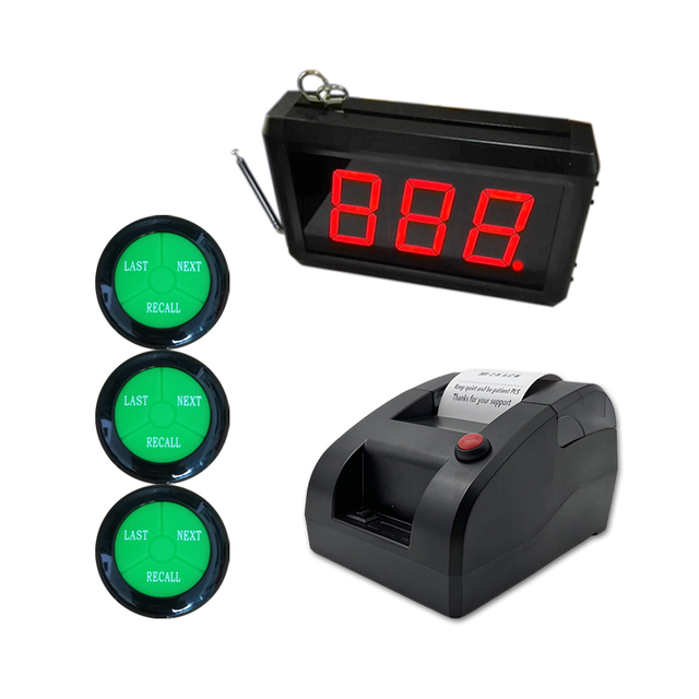 Patient Clinic Queue Management System Number Ticket Printer Queue Management System