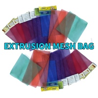 Sac de filet de protection en maille tubulaire souple extrudé en PE PP pour légumes et œufs coupés sur mesure en rouleau