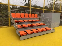 Sièges de tribune de stade durables en HDPE de qualité commerciale pour l'extérieur |   Utilisation en toutes saisons