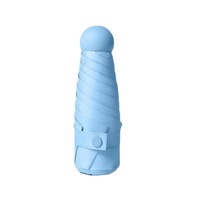 Parapluie capsule portable pliable 6K, protection solaire extérieure, personnalisable, classique, manuel, idéal comme cadeau – Meilleures ventes