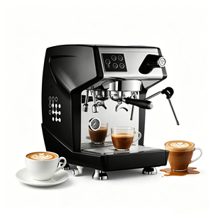 Machine à expresso professionnelle Rich Crema Brewing, modèle classique pour la préparation de café au goût traditionnel - Product Image 6