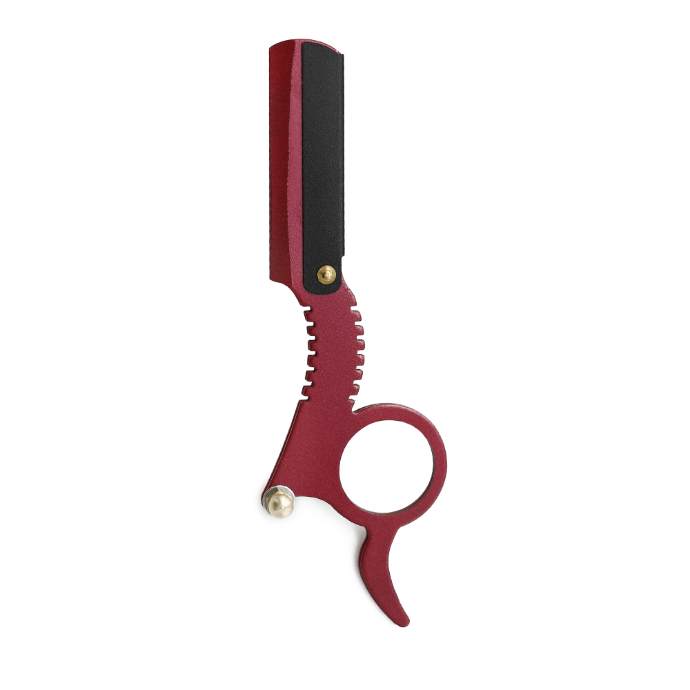 Red  Stainless Steel Shaving Blade Knife Razor