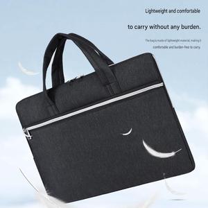 Maletín de Mano, Bolsa para Archivos de Gran Capacidad, Impermeable, de Lona Oxford con Cierre, para Conferencias y Negocios - Product Image 6
