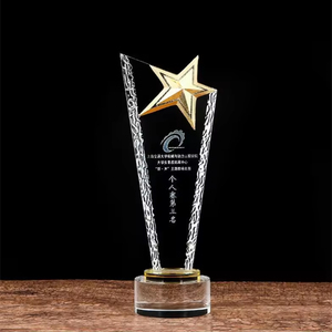 Trofi Penghargaan Kristal K9 Kosong untuk Ukiran Laser, Trofi Penghargaan Kristal untuk Kenang-kenangan Tim - Product Image 1