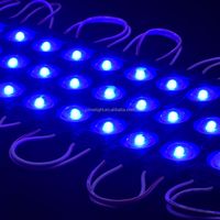 Module LED 2835 2W 98*20mm IP65 étanche 110V/220V 10000-12000K avec 3 LED pour enseignes extérieures
