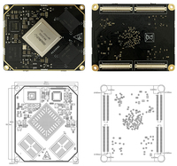 Rongpin RK3399 Rockchip Development Board Six-Core A72 + A53 Android Ubuntu Linux Open Source Evaluation Board pour RD3399