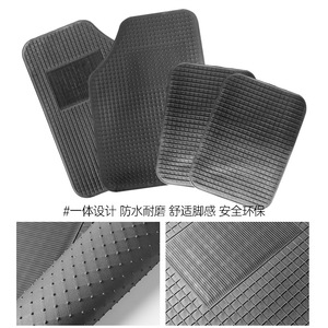 Alfombrillas universales para coche, juego de 4 piezas, PVC antideslizante, impermeables y duraderas para coches - Product Image 5