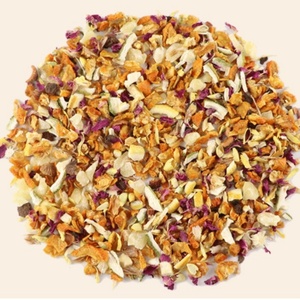 Natural Kumquat Lemon Blended Fruit Tea with Pineapple Double Red <strong>Rose</strong> Chrysanthemum Loose Tea for Hot Cold Brew Bulk Wholesale - Product Image 2