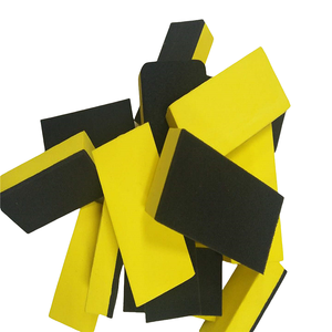 Vente en gros d'épilation à la cire pour voiture polissage 8*4*<span class=keywords><strong>2</strong></span> cm Nano éponge avec tissu en daim type 10*10cm pour un applicateur efficace de revêtement en céramique - Product Image 6