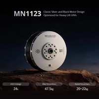Moteur UAV à forte capacité de levage T-MOTOR MN1123 KV53 24S 80kg MTOW, moteur CC sans balais multirotor pour drone de livraison de marchandises industrielles