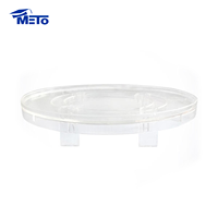 Cache-mètre rond transparent pour boîtier de compteur