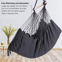 Fabricant de balançoire suspendue en corde Chaise suspendue d'intérieur pour extérieur Chaise hamac ronde en corde pour macramé