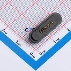 PR5L3715-4P-C-H Pogo Pin Connector Connector ( Type: Pogo Pin )( Total PIN Count: 4P )( Pitch: 2.54mm ) - Product Image 1