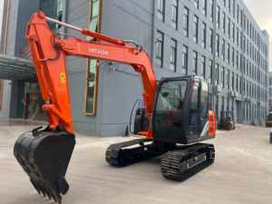 Miniexcavadora Usada Hitachi Zx70 de 7 Toneladas de Capacidad, Excavadoras Pequeñas de Segunda Mano Hitachi Zax70 Zax60 - Product Image 2