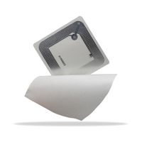 Vente en gros d'usine, étiquettes RFID papier haute performance HF 13,56 MHz pour l'administration des données des éditeurs, des bibliothèques et des banques de données