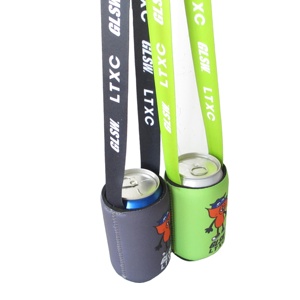 กระเป๋าเก็บความเย็นแบบนีโอพรีนพร้อมสายคล้องคอ พิมพ์โลโก้ได้ตามต้องการ - Product Image 5