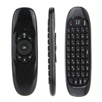 C120 2.4G Voice Mini Keyboard Air Fly Mouse Digunakan untuk Android TV Box Remote Control USB yang Dapat Diisi Ulang