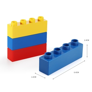 Bloques de Construcción Clásicos a Granel BLOCKMOC Duplo para Niños Mayores de 3 Años, Color Aleatorio, Juguete Educativo, Accesorios de Plástico ABS con Certificación ASTM - Product Image 6