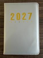 Agenda personnalisé 2027, carnet de notes A5, journal de bureau, design personnalisé