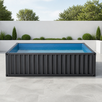 Piscine hors sol préfabriquée en fibre de verre de 20 pieds pour jardin familial – Nouveauté 2026 – Vente chaude