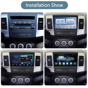 Système multimédia radio GPS de navigation CarPlay Android 9 pouces pour Mitsubishi Outlander 2005-2011 DSP - Product Image 3