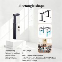 Meubles de bureau à domicile en gros, design moderne, cadre de bureau assis-debout, colonnes de levage, pieds de bureau électriques, pieds de bureau debout