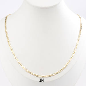 قلادة CM من الصانعين، سلسلة يابانية 3/4/5 مم، سلسلة ذهبية مطلية، قلادة على شكل أنف الخنزير، قلادة أنيقة للنساء - Product Image 2