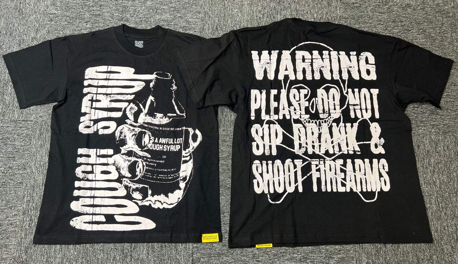 T02 black short sleeves