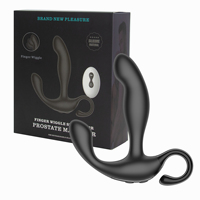 Jouets sexuels anaux populaires Nouveau vibrateur anal à télécommande à brancher