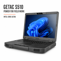 Ordinateur portable semi-robuste Getac S510 de 15,6 pouces avec nouveau clavier anglais, écran de 15,6 pouces, prêt à être expédié