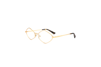 Montura de Gafas Metálicas Personalizadas GS7045F, Montura de Gafas Ópticas Ligeras con Diseño de Ojo de Gato GS7044F, Ancho de 138 mm, 4 Colores