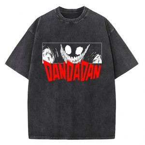 Wholesale DANDADAN Ayase Momo Shiratori Aira <b>Ken</b> Cosplay Color Printing Short Sleeve for Men Anime Wash <b>T</b> <b>Shirt</b> - Product Image 3