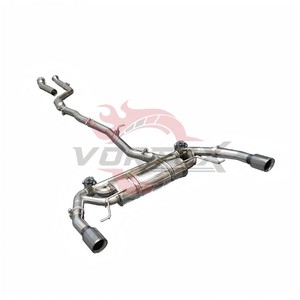 Sistema de Escape Catback Vortex Valvetronic de Alto Rendimiento para BMW G01 X3 G02 X4 2019-2024, Silenciador de Carreras SS304 con Válvulas Dobles - Product Image 1