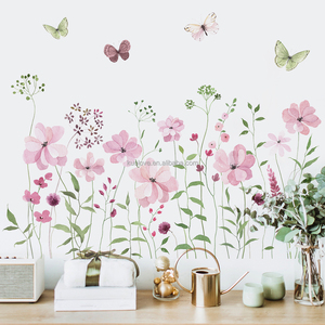 Adesivi murali colorati con farfalle <span class=keywords><strong>da</strong></span> giardino fiorito - Product Image 4