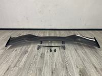 Pour Chevrolet Corvette C8, mise à niveau style Z06, kit carrosserie avec spoiler en carbone, aileron arrière en fibre de carbone style Z06 pour Corvette C8