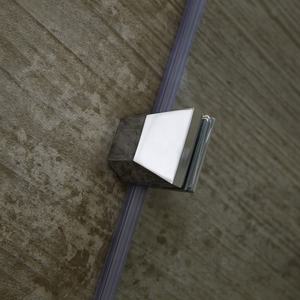 OEM ODM Desain Baru Kamar Mandi Kaca Tempered Kabin Mandi Persegi - Product Image 6