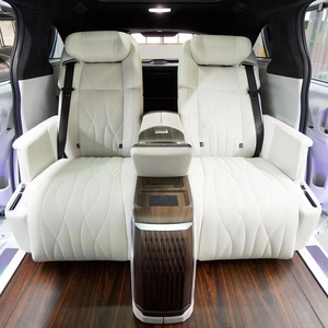 Nouveaux kits de mise à niveau de l'intérieur des sièges de voiture en cuir, sièges arrière avec console pour les modèles LC200 2008-2020 LX570 Vito - Product Image 2