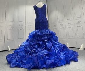 Vestido de novia azul real Mujer <span class=keywords><strong>invitada</strong></span> <span class=keywords><strong>2022</strong></span> <span class=keywords><strong>Vestidos</strong></span> de fiesta elegantes <span class=keywords><strong>para</strong></span> mujer <span class=keywords><strong>Vestidos</strong></span> de noche - Product Image 4