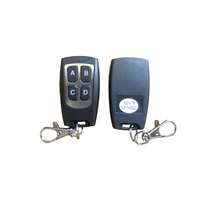 Télécommande universelle pour porte de garage Aiba AB061 433,92 MHz, code d'apprentissage 1527, piles CR2016*2, fonction automatique, portée 50-100 m
