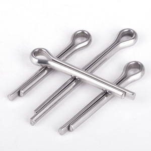 ISO 1234 cotter pins chia song song thép và thép không gỉ 304 với kẽm mạ kết thúc đồng bằng nhìn - Product Image 3