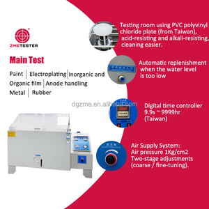 Auto peças programáveis metal sal pulverizador corrosão resistência teste câmara com padrão <span class=keywords><strong>ASTM</strong></span> <span class=keywords><strong>B117</strong></span> teste equipamento - Product Image 3
