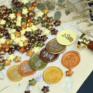 Vàng 1kg niêm phong Sáp Hạt cho trang trí đặc biệt có hình dạng sáp con dấu tem - Product Image 6