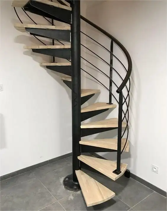 CBMmart Latest Trends Modern Interior Design Efficient Space Use Invisible Mounting Technology Spiral Staircase