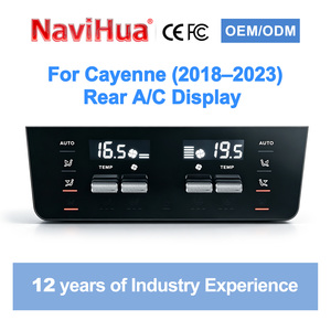 Navihua Nouveau Style Écran de Contrôle AC, Panneau de Climatisation Arrière pour Porsche Cayenne 2018-2023 - Product Image 1